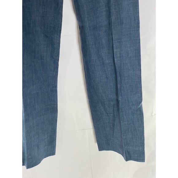 BANANA REPUBLIC Men's Blue Chambray Classic-Fit Linen Pant SZ 32X32 - Picture 7 of 10